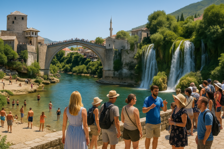 Kravice Waterfalls & Mostar – Full-Day Tour from Dubrovnik